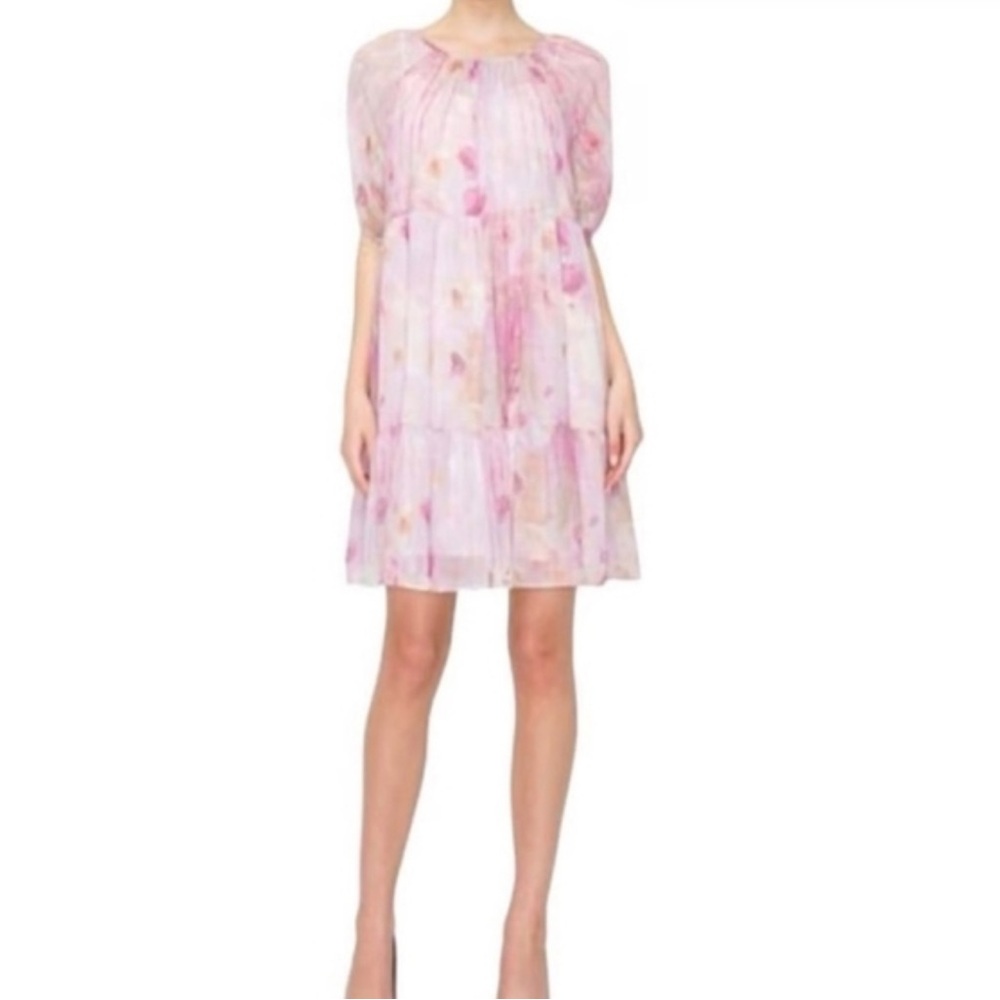 Floral Pink Dress